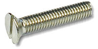 SLOTTED FLAT HEAD MACHINE SCREWS